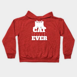 Cat Dad Day Kids Hoodie